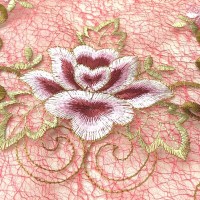 European style hollow embroidered dustproof cloth